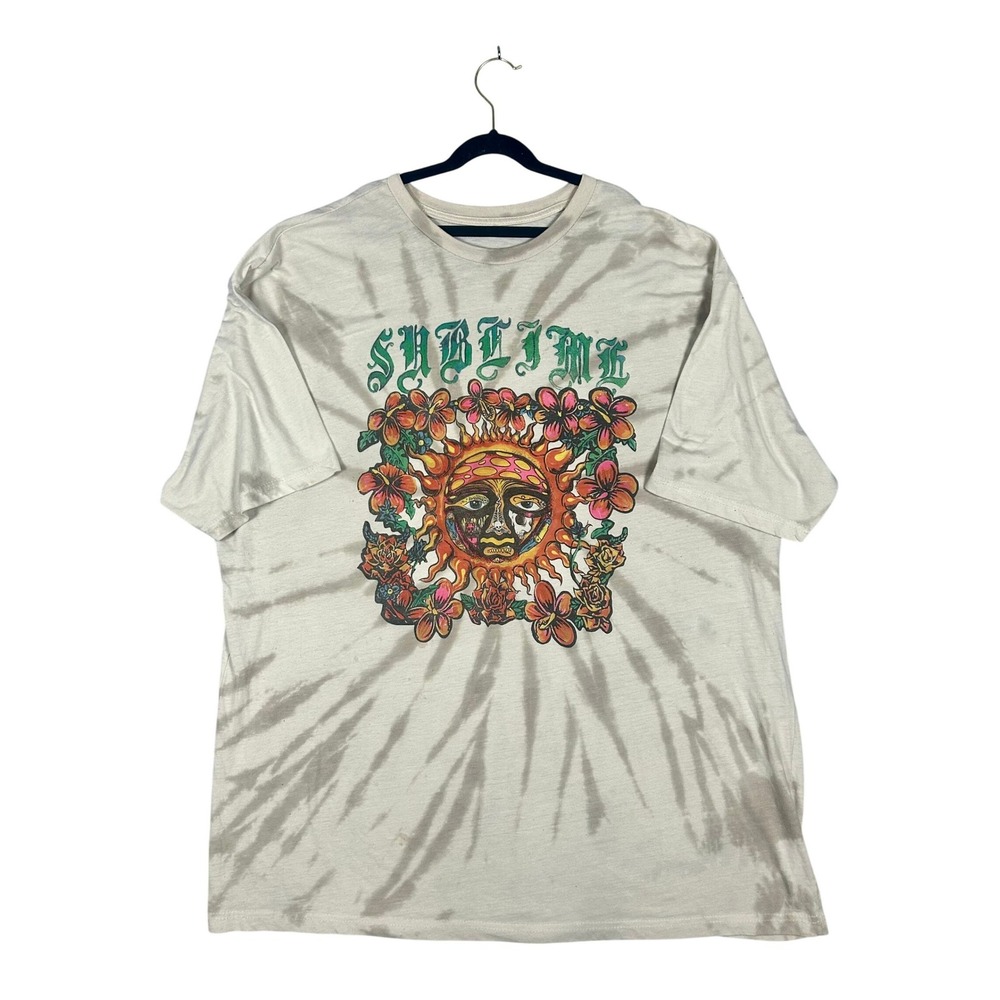 Sublime Sun Graphic T Shirt 3X Tie Dye Band Tee Oversized XXXL